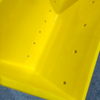 ‌Flexible, Wear-Resistant, Food-Safe PU Elevator Buckets for Conveying 379X206X185 D14X7