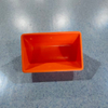 ‌Food-Grade Custom-Drilled Durable HDPE Elevator Buckets for Grain Processing 237X145X130 D9X5