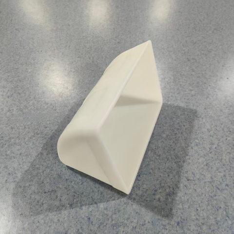 Jingwei Custom Pre-Drilled Food-Grade HDPE Elevator Buckets for Grain Processing & Handling Equipment 266X170X154 D10X6
